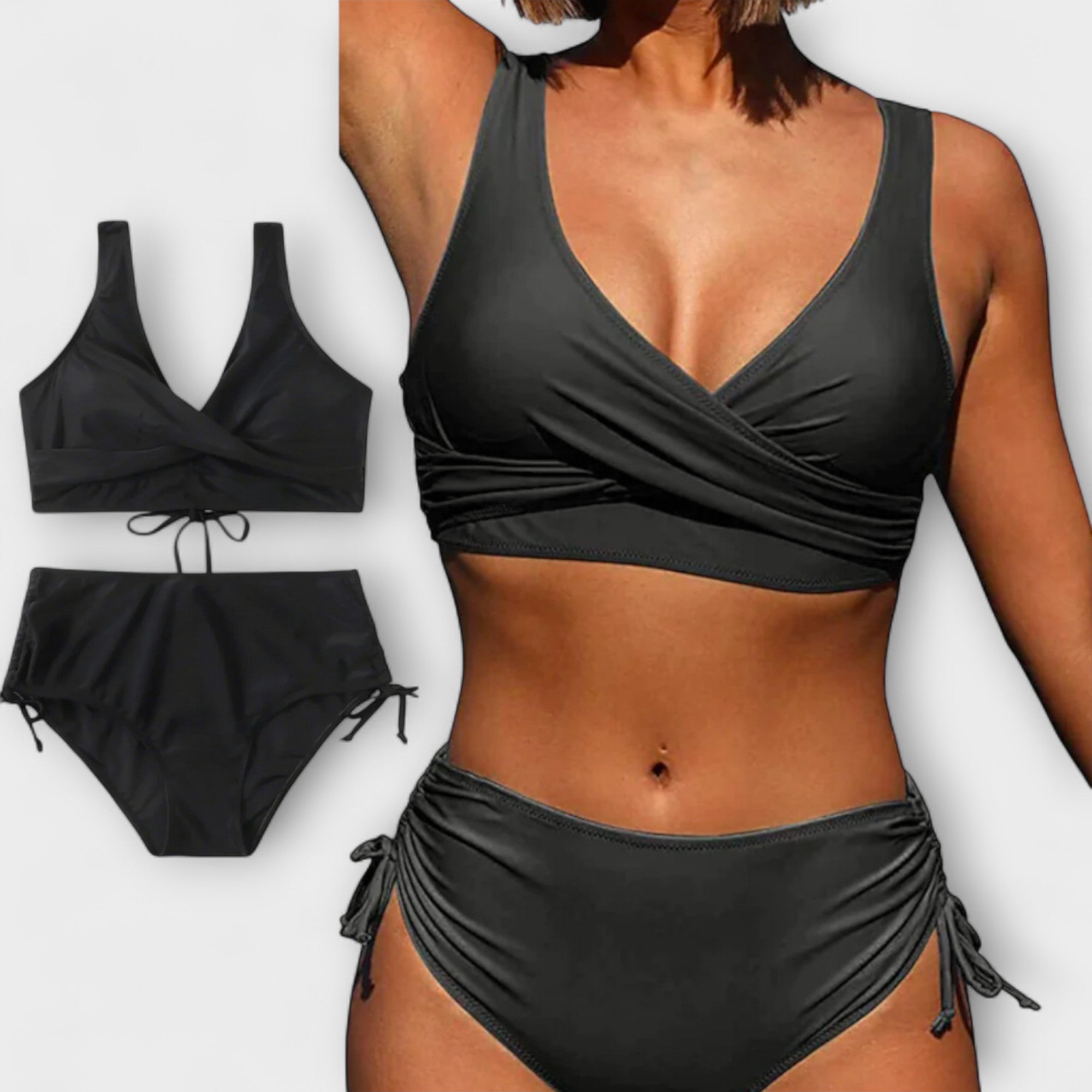 Moni - Stylový dvoudílný bikini set
