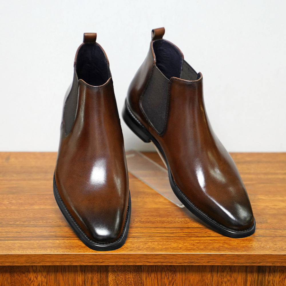 Edward | Elegantní hnědé Chelsea boty pro styl a komfort
