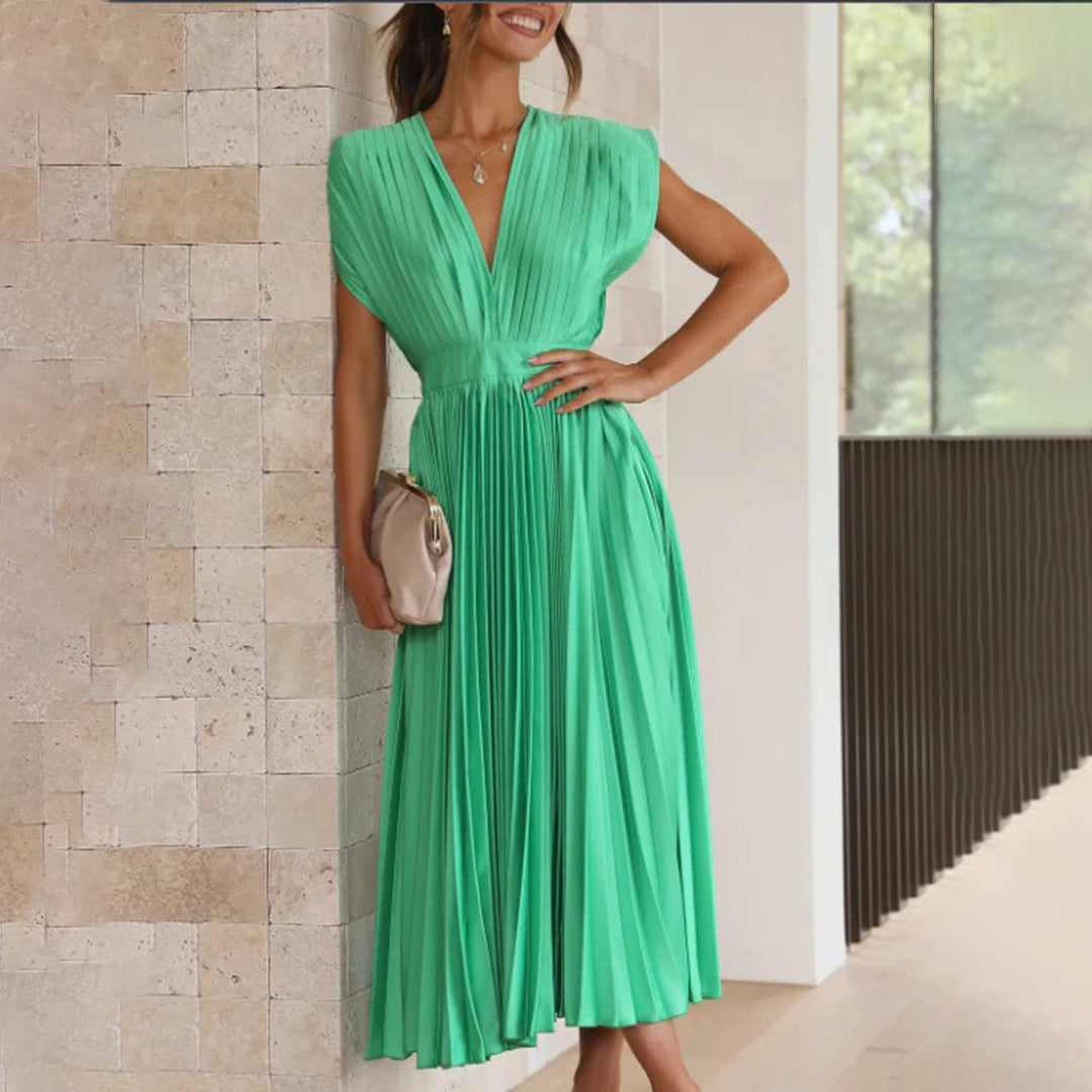 Marni™ | Midi plisované šaty bez času