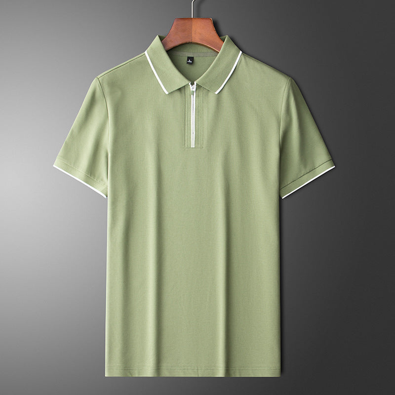 Elegantní Bavlněná Polo Košile