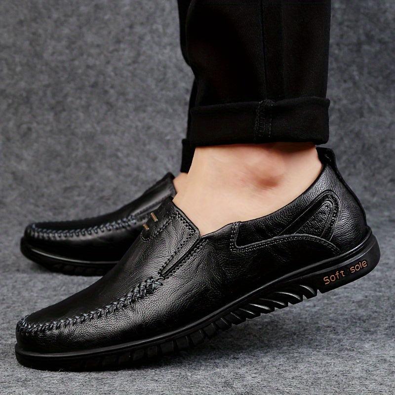 Elegantní kožené mokasíny