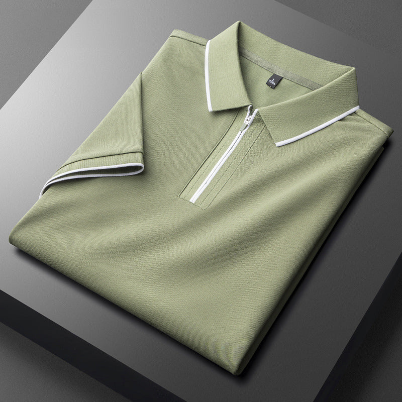 Elegantní Bavlněná Polo Košile
