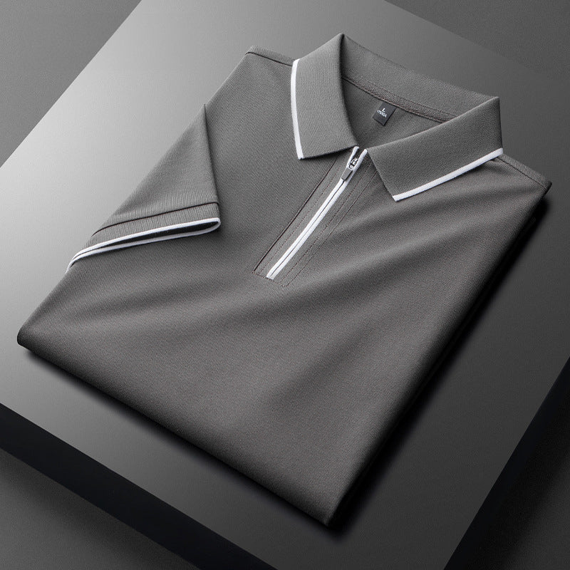 Elegantní Bavlněná Polo Košile
