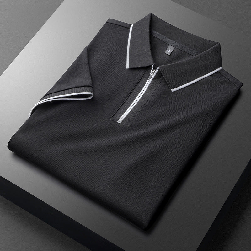 Elegantní Bavlněná Polo Košile