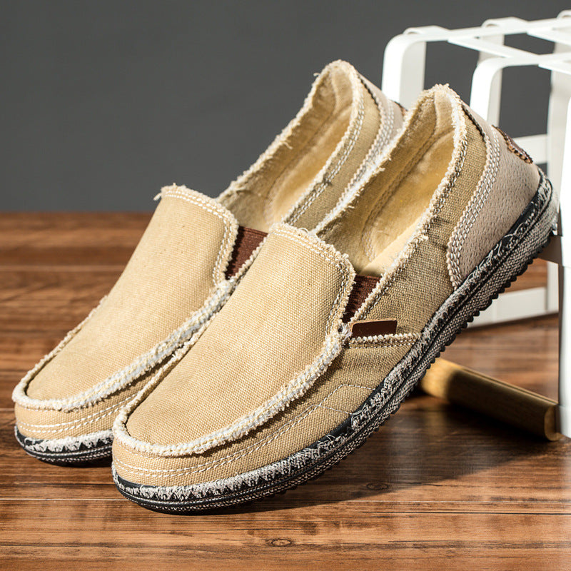 Plátěné Slip-On Boty
