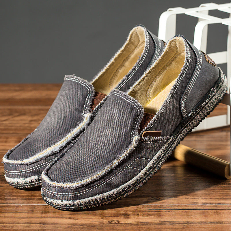 Plátěné Slip-On Boty