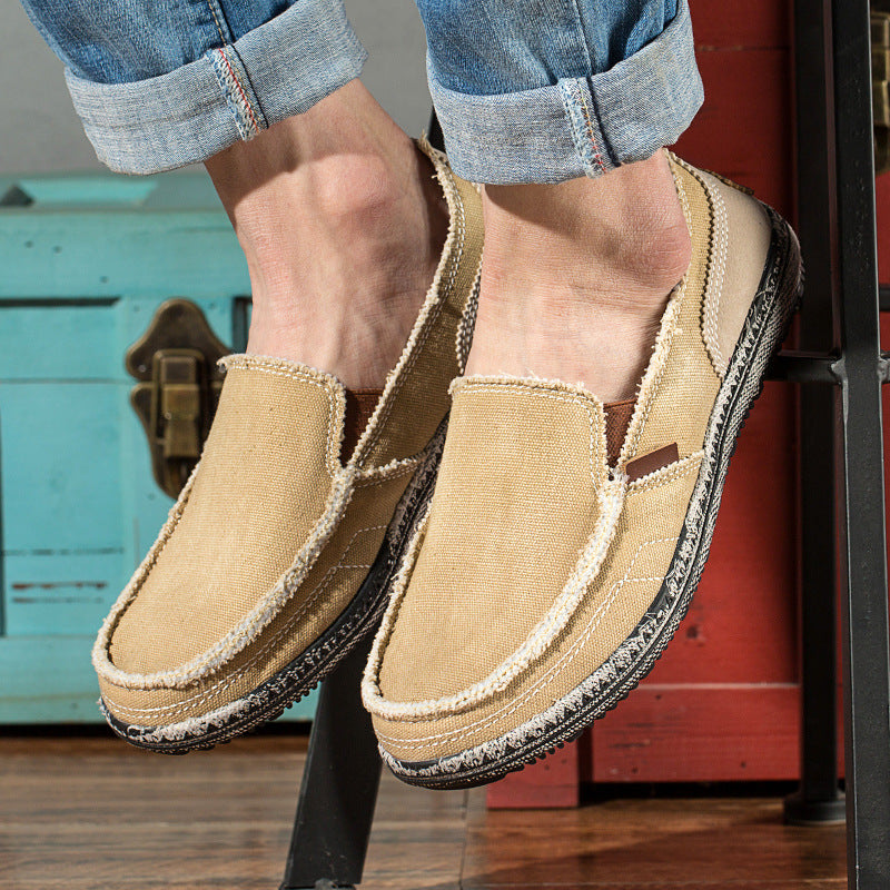 Plátěné Slip-On Boty