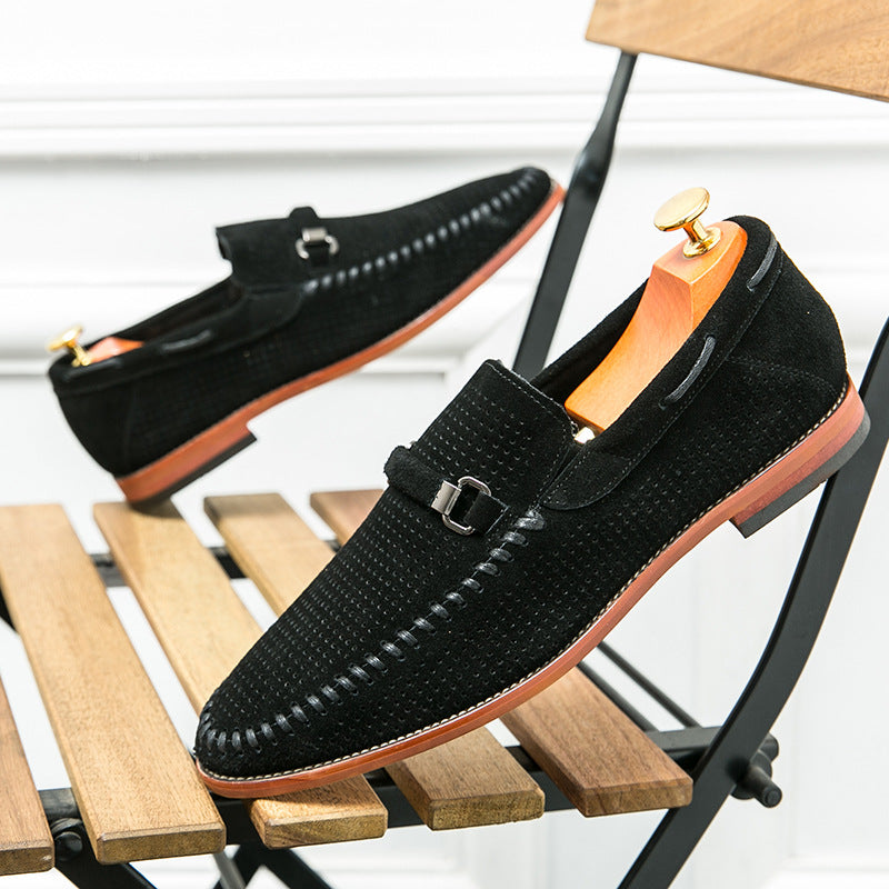 Elegantní Kožené Mokasíny