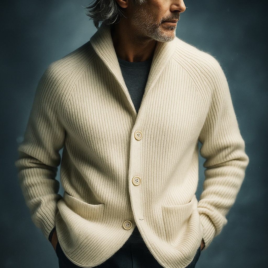 Elegantní pletený cardigan