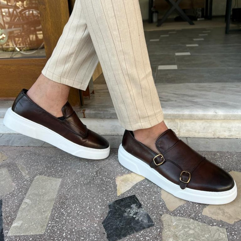 Kožené Mokasíny Slip-On