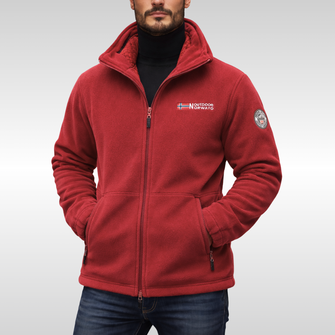 Elegantní Fleece Kabát