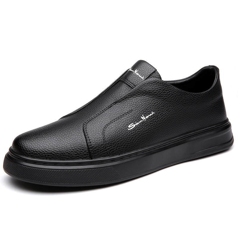 Kožené slip-on boty