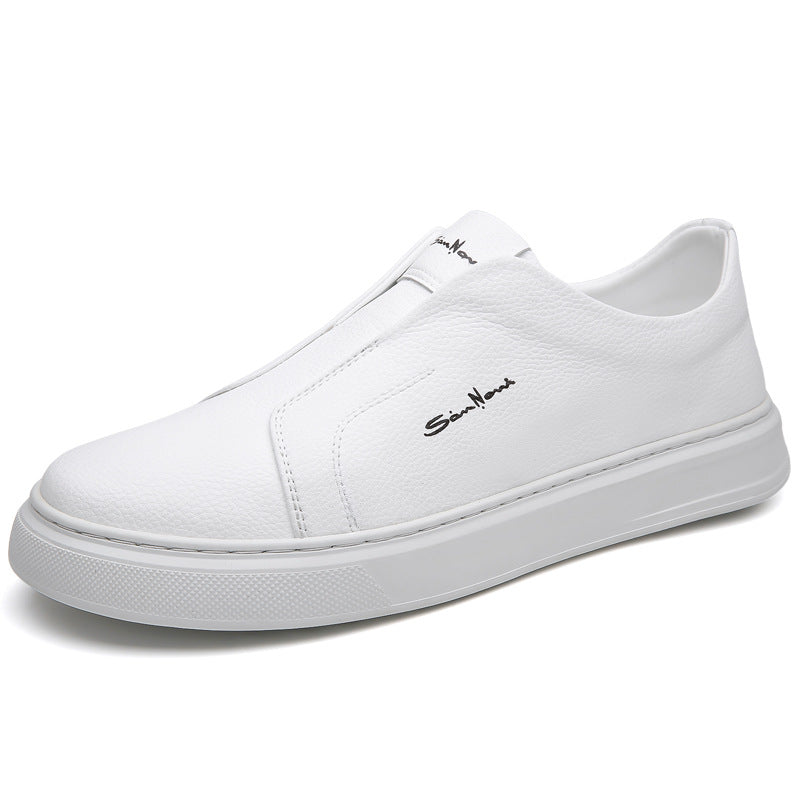 Kožené slip-on boty