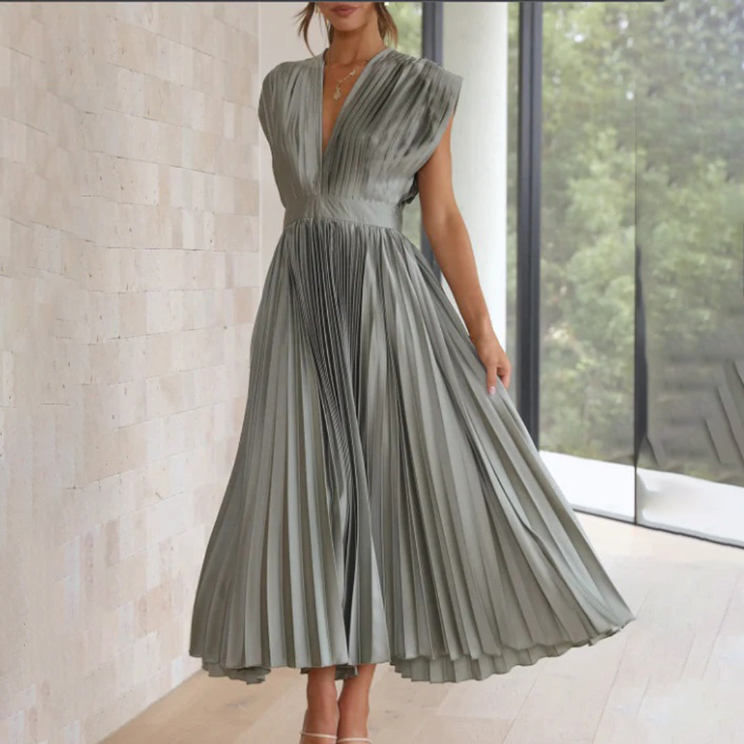 Marni™ | Midi plisované šaty bez času