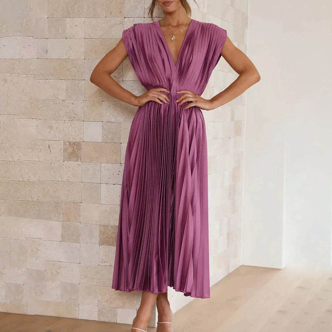 Marni™ | Midi plisované šaty bez času