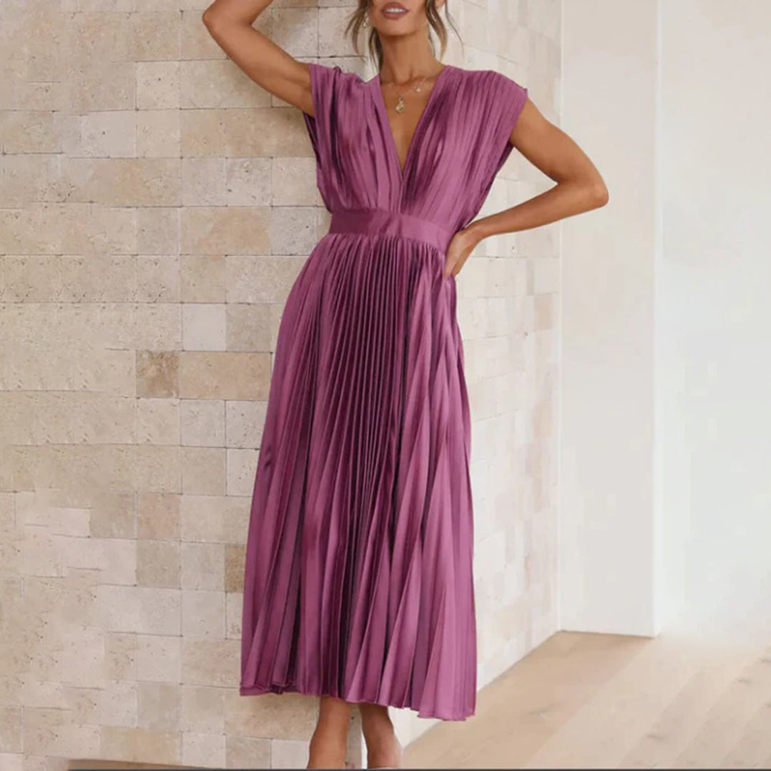 Marni™ | Midi plisované šaty bez času