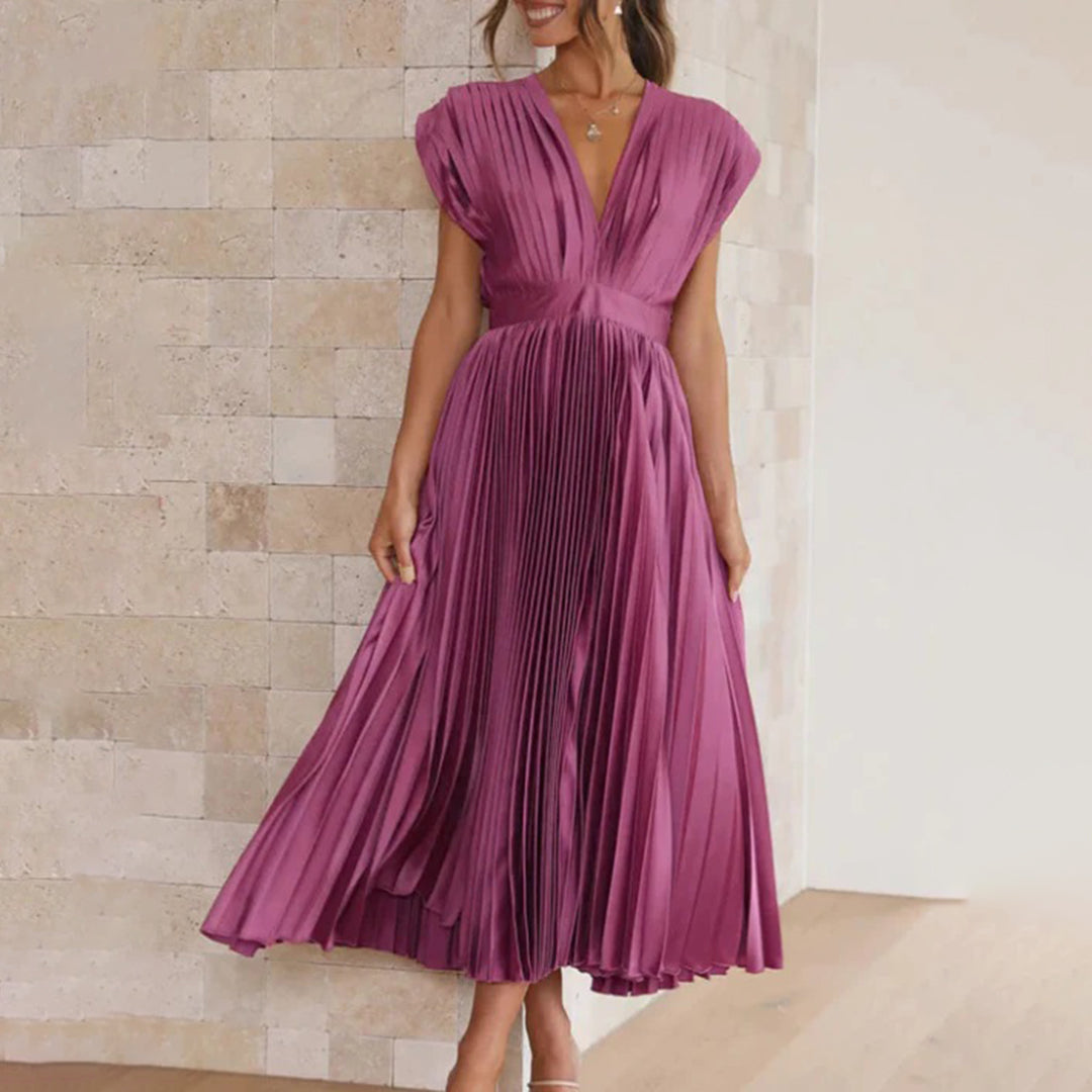 Marni™ | Midi plisované šaty bez času