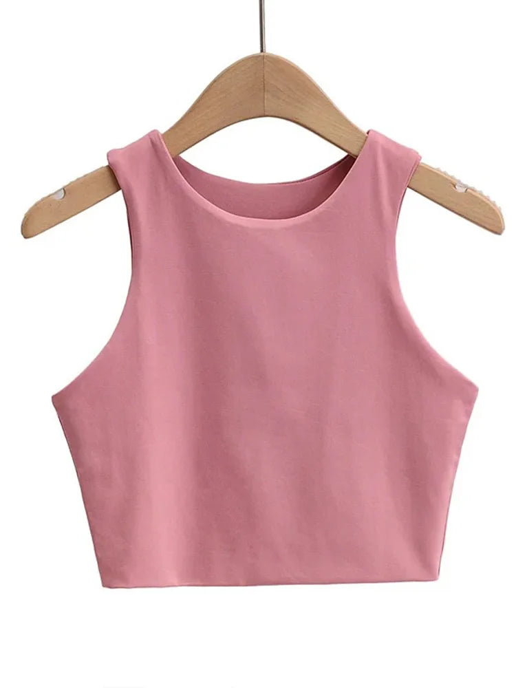 Maio | Slim Fit Top Bez Rukávů