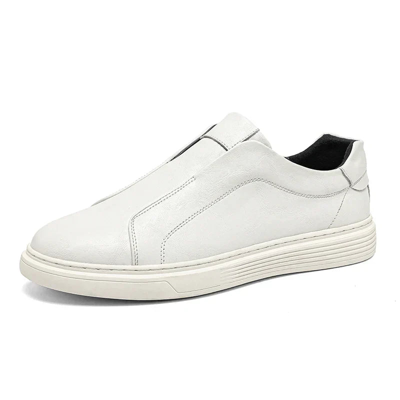 Klasické Kožené Slip-On Boty