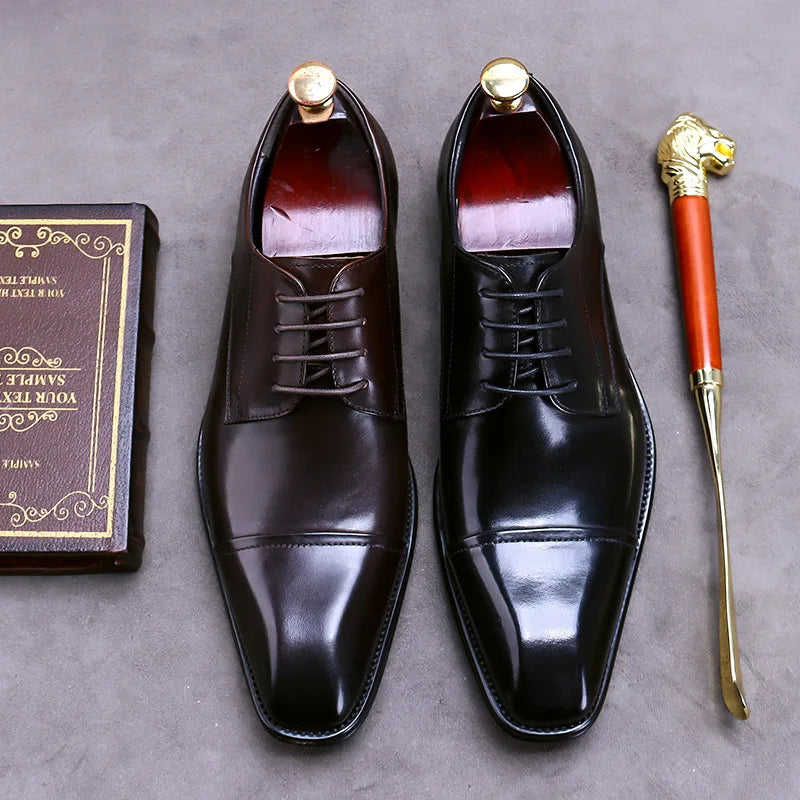 Elegantní kožené business boty