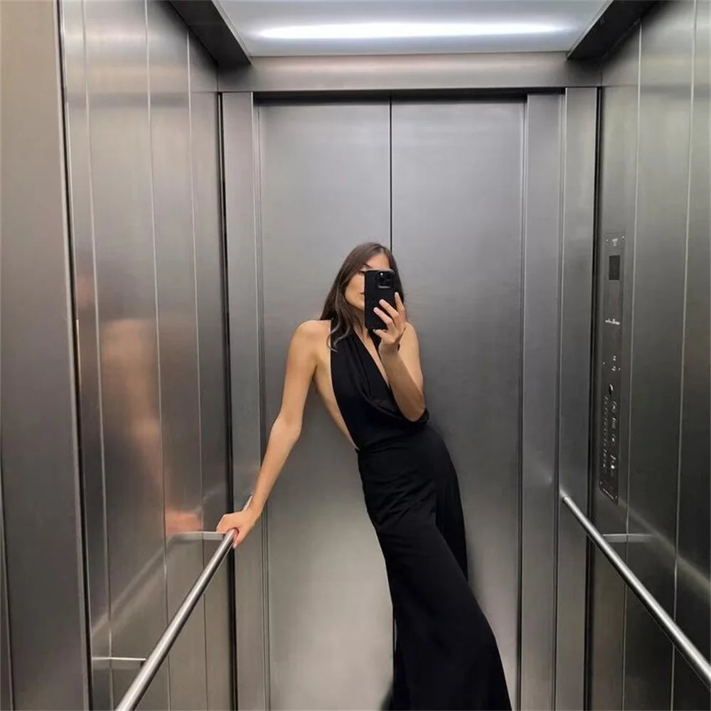 Carmen | Elegantní Crepe Overal