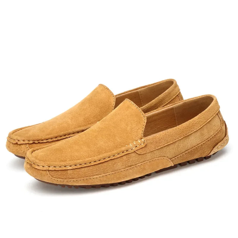Prémiové semišové mokasíny Chic