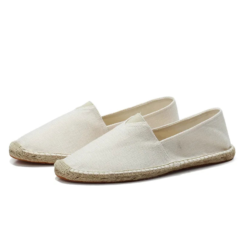 Elegantní Espadrilky z Plátna