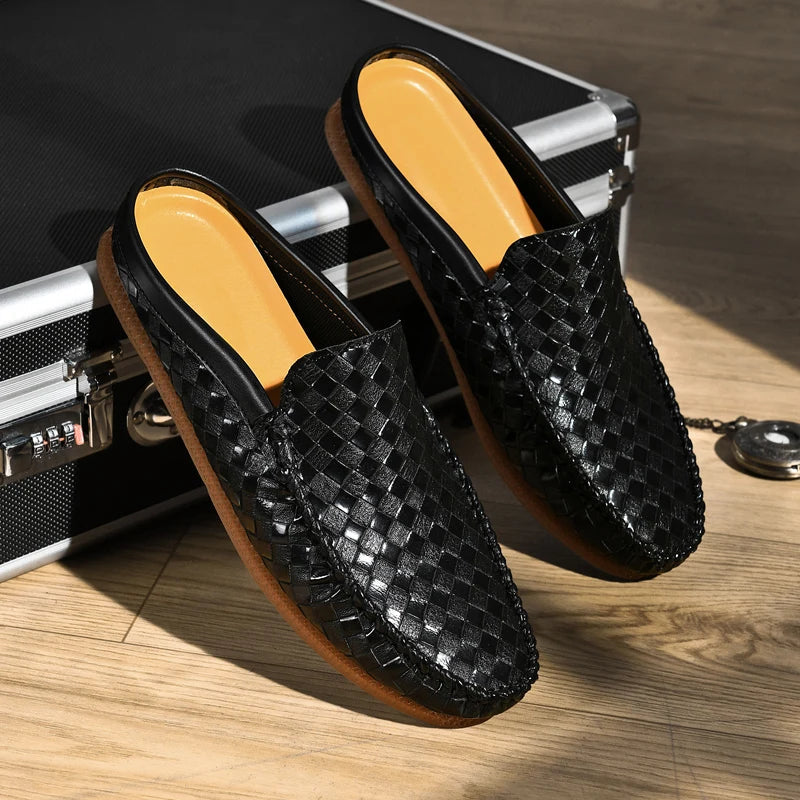 Elegantní Kožené Sandály