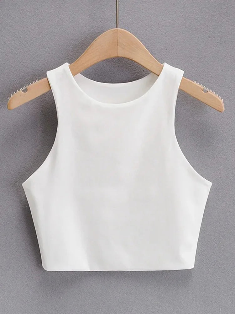 Maio | Slim Fit Top Bez Rukávů