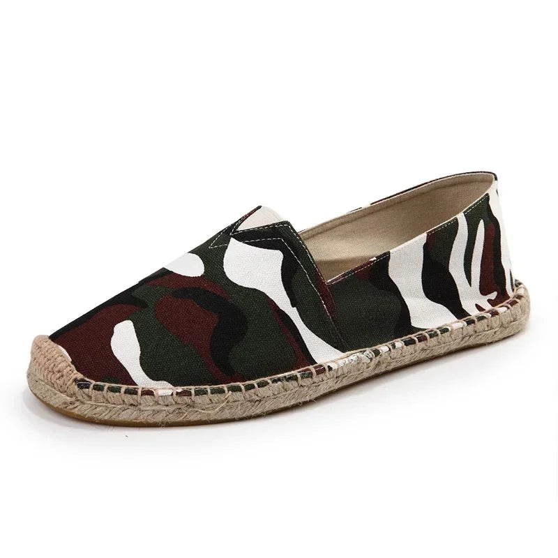 Elegantní Espadrilky z Plátna