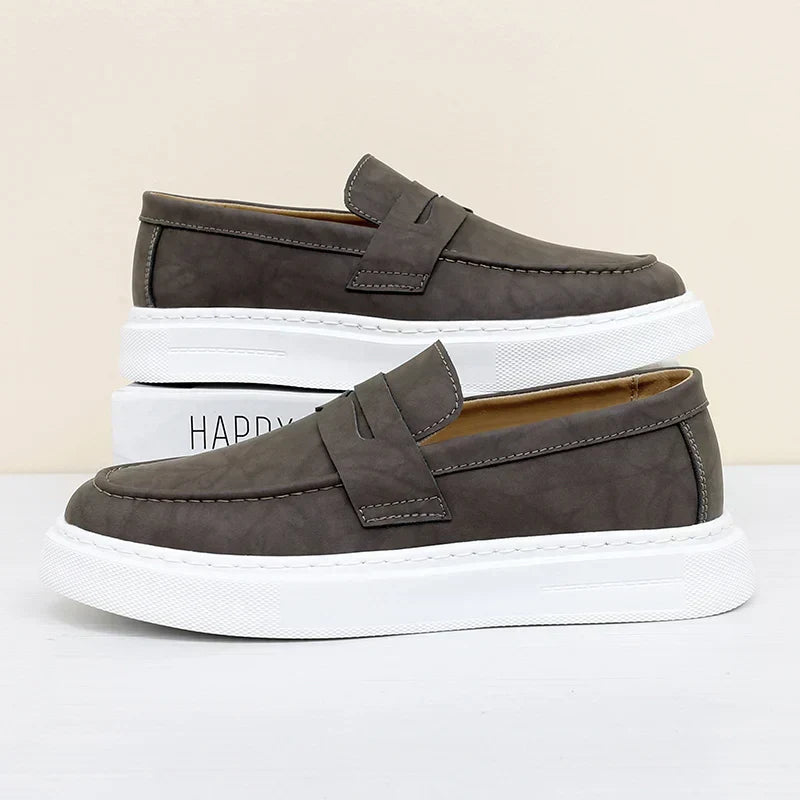 Elegantní Kožené Slip-On Boty