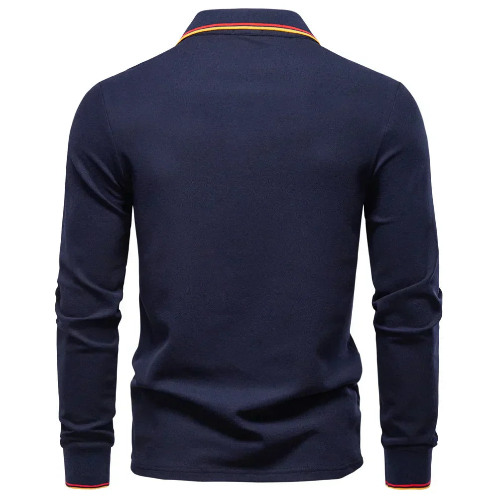 Elegantní Polo Svetřík