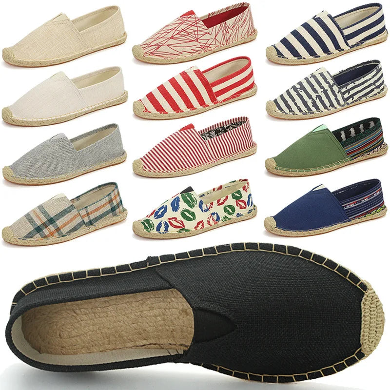 Klasické Plátěné Espadrilky