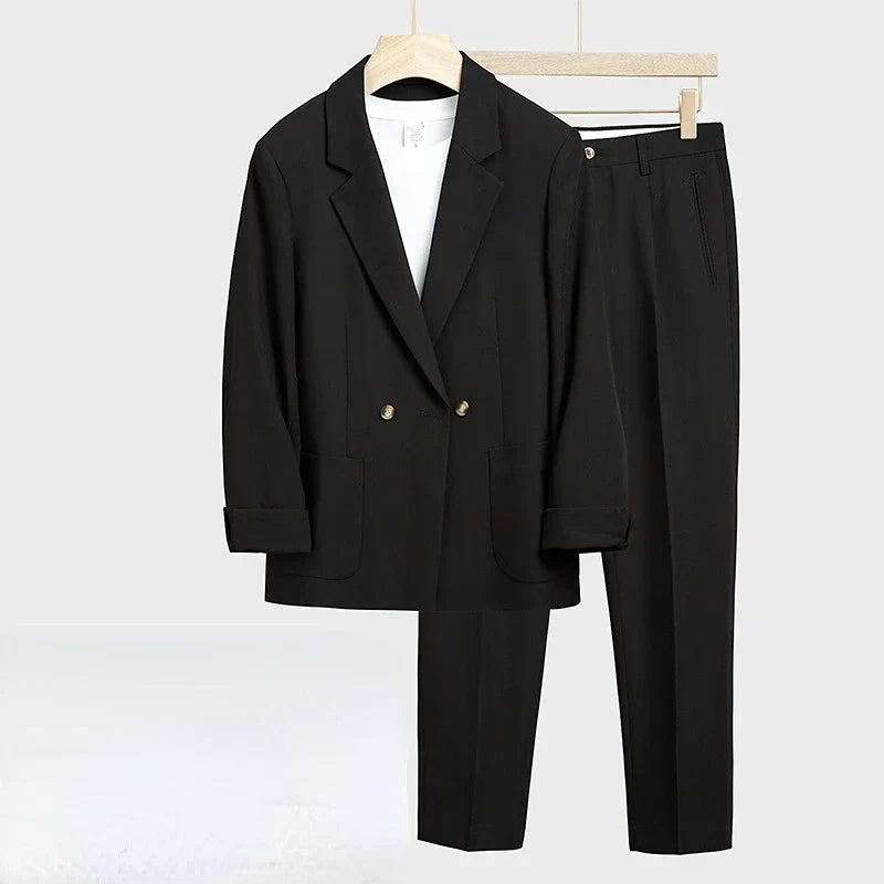 Elegantní Volný Set pro Muže