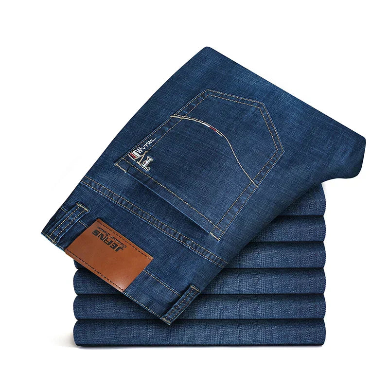 Džíny Denim Straight Casual