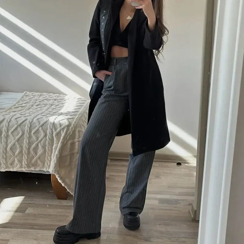 Rhea | Elegantní Formální Kalhoty