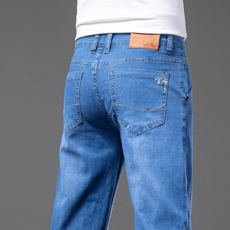 Džíny Denim Straight Casual