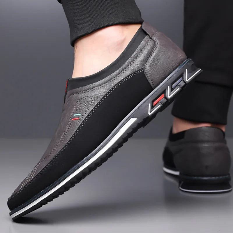 Kožené Slip-On Business Boty