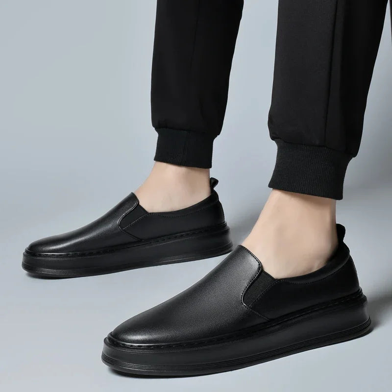 Kožené Slip-On Boty