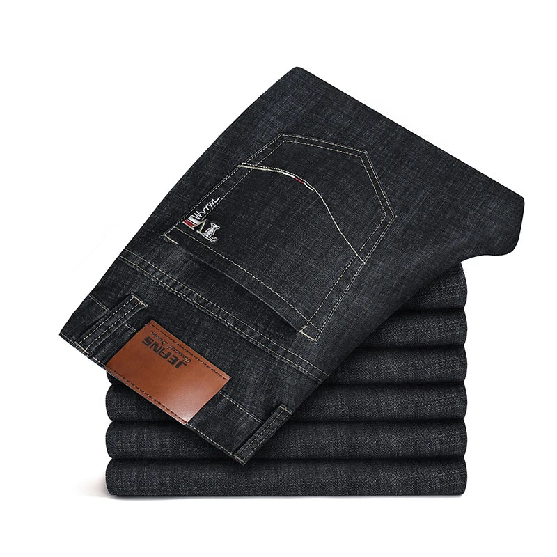 Džíny Denim Straight Casual
