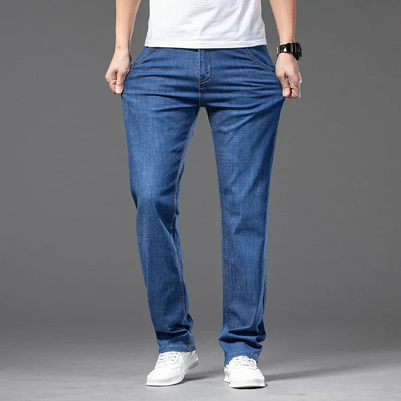 Džíny Denim Straight Casual