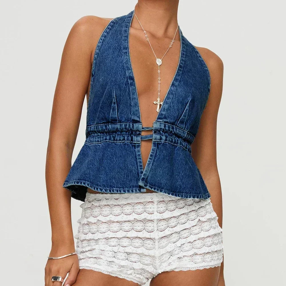 Althea | Top Halter s Mašlí