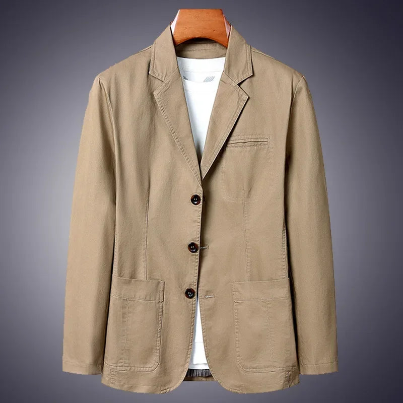 Elegantní Bavlněný Blazer