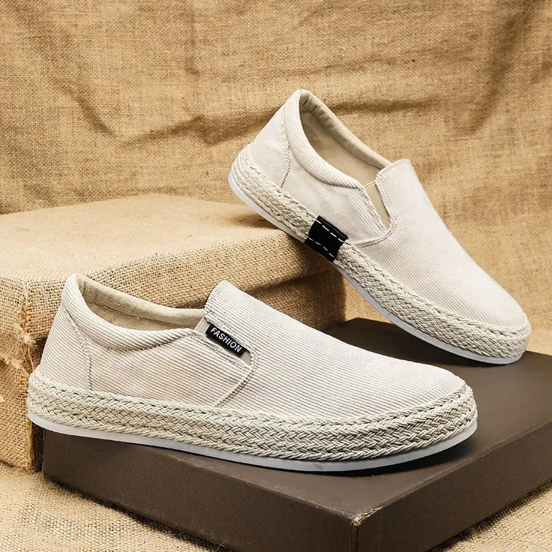 Prodyšné Plátěné Slip-On Boty