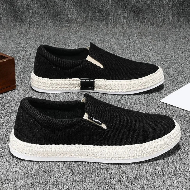 Prodyšné Plátěné Slip-On Boty