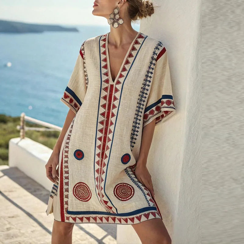 Marit - Elegantní Plážové Šaty pro Letní Styl