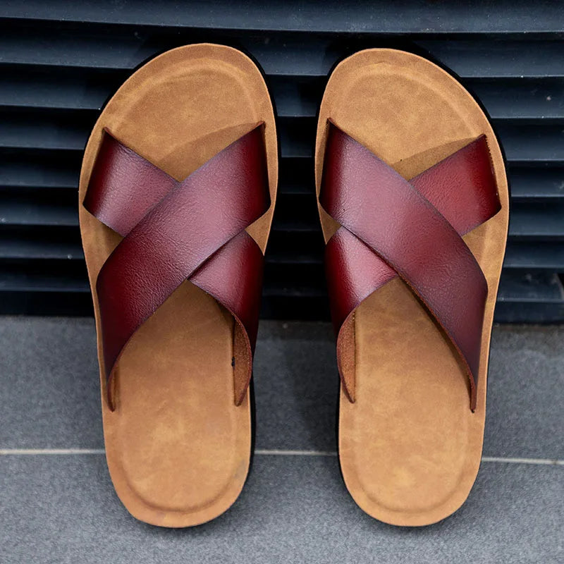 Italské Casual Sandály
