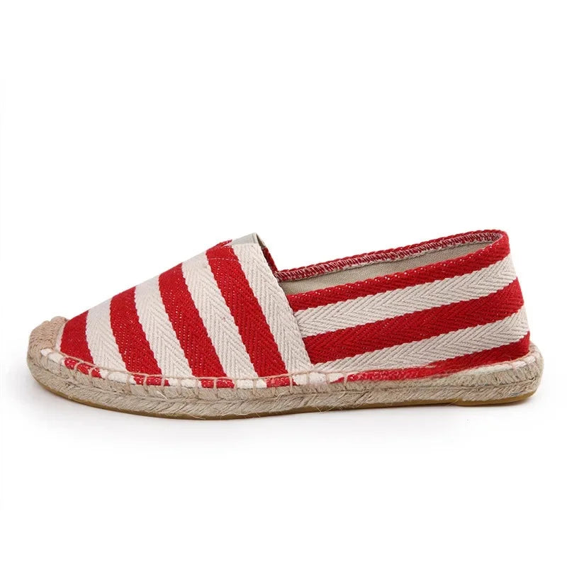 Elegantní Espadrilky z Plátna