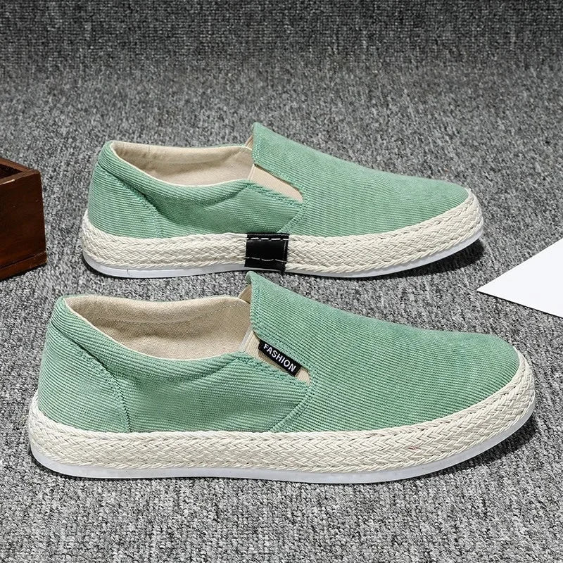 Prodyšné Plátěné Slip-On Boty