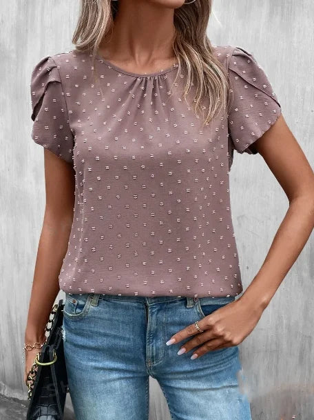 Eloisa | Elegantní blůza s puntíky